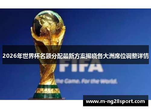 2026年世界杯名额分配最新方案揭晓各大洲席位调整详情